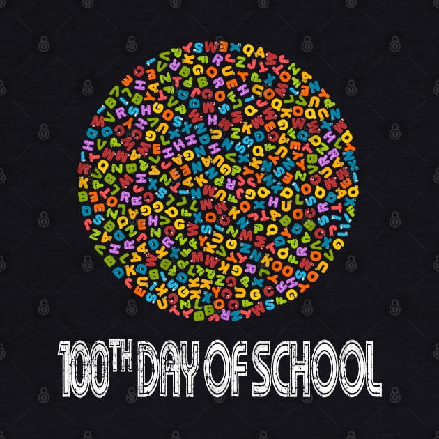 Cute Kindergarten Preschool 100 Days of School Teacher Shirt by designready4you